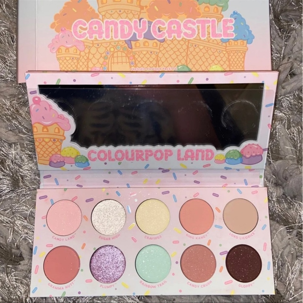 New! Colourpop Candy Castle Eye Shadow Palette